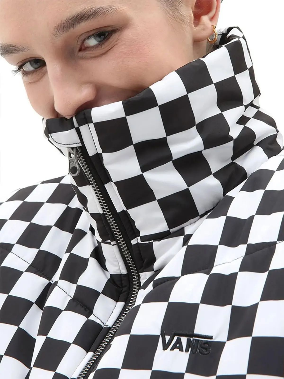 Vans Women's Foundry Puffer Printed Jacket