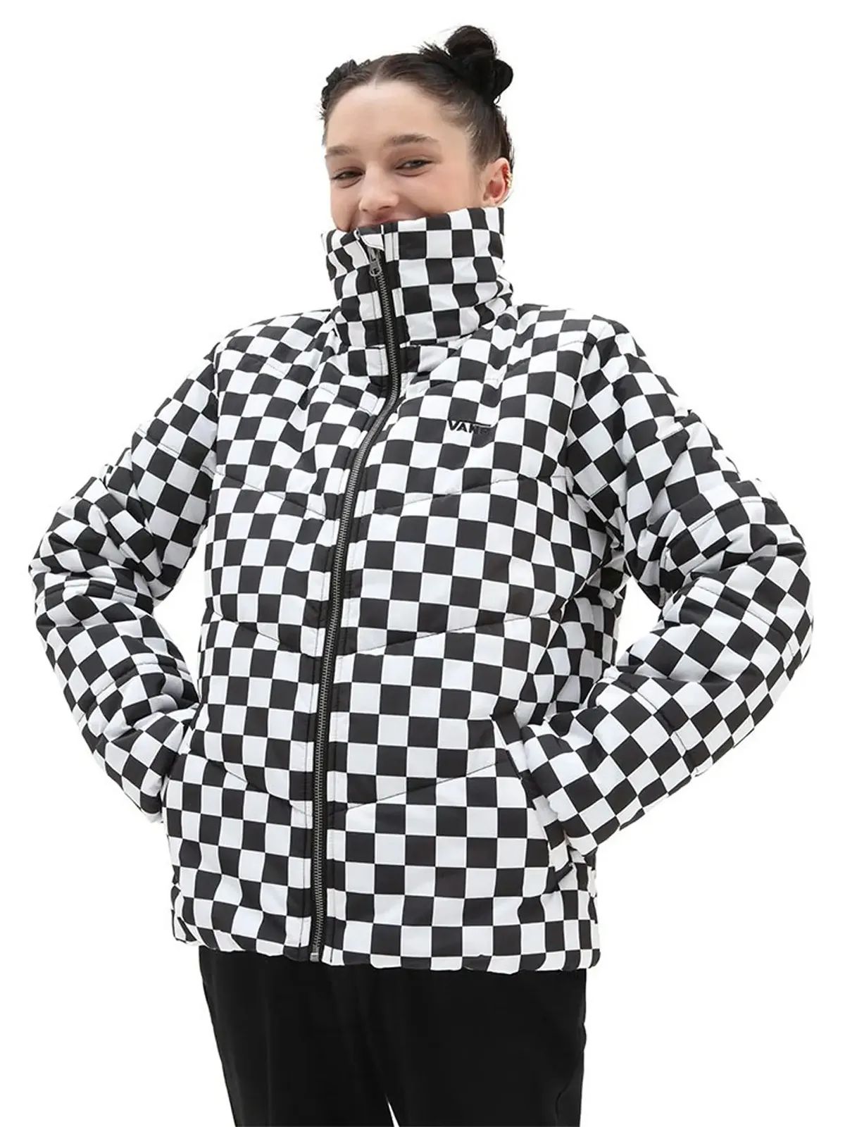 Vans Women's Foundry Puffer Printed Jacket