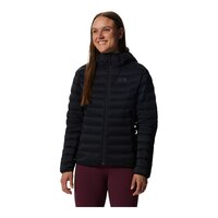 Mountain Hardwear Women's Deloro™ Down Hoodie Front_Angled_Left