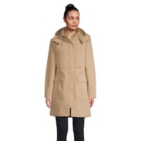 Ripzone Women's Uptown Rain Parka Front_Flat