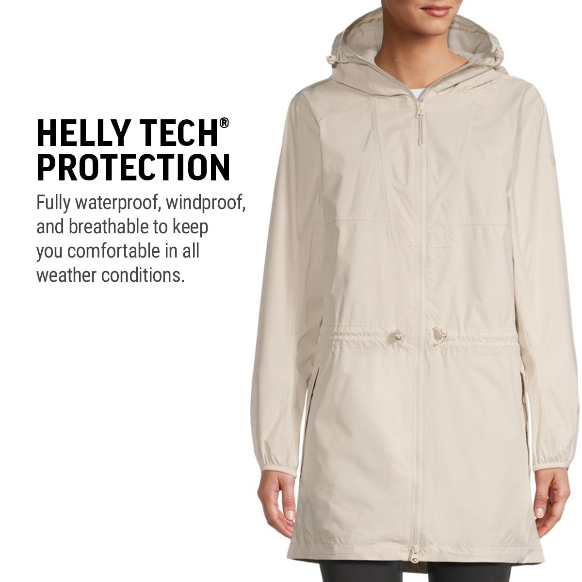 Helly Hansen Women's Essence Mid-Length Raincoat