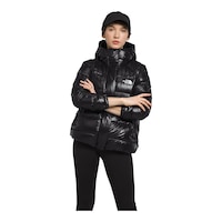 The North Face Women's Hydrenalite™ Down Midi Jacket Front_Flat