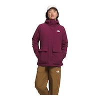 The North Face Women's Shelbe Raschel Insulated Jacket Front_Flat