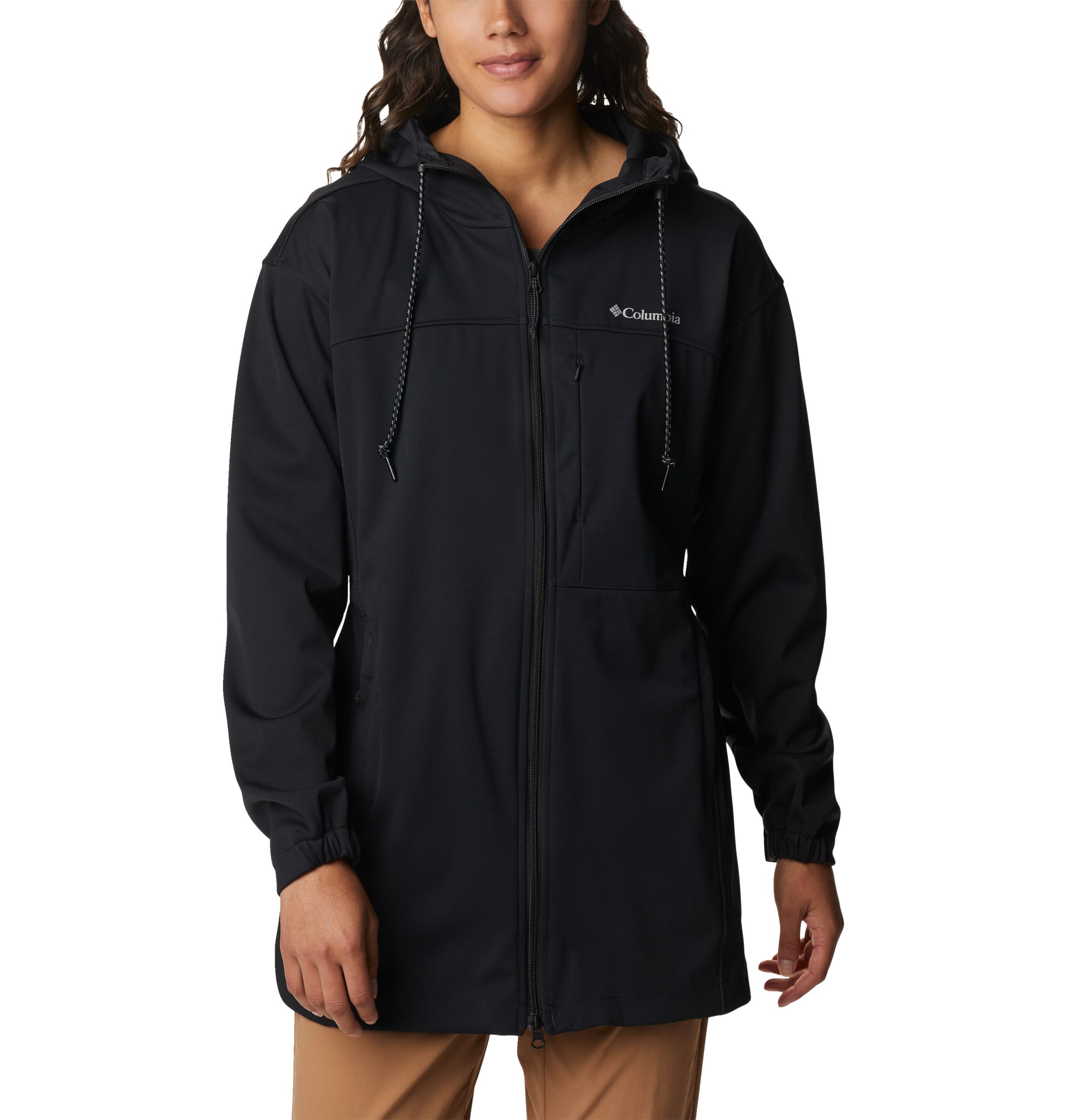 Columbia Women s Flora Park Long Adjustable Softshell Jacket Atmosphere