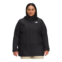 The North Face Women's Plus Size Antora Parka Front_Flat