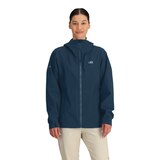 Outdoor Research Women's Stratoburst Stretch Rain Jacket Front_Flat