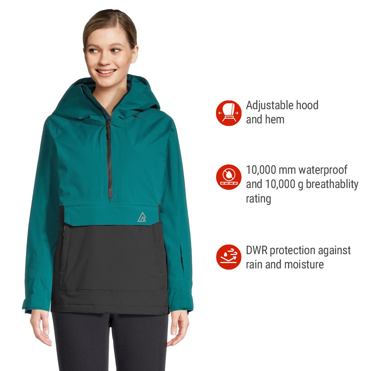 Ripzone Women's Bailout Anorak Jacket