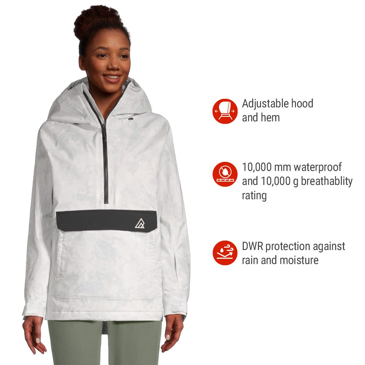 Ripzone Women's Bailout Anorak Jacket