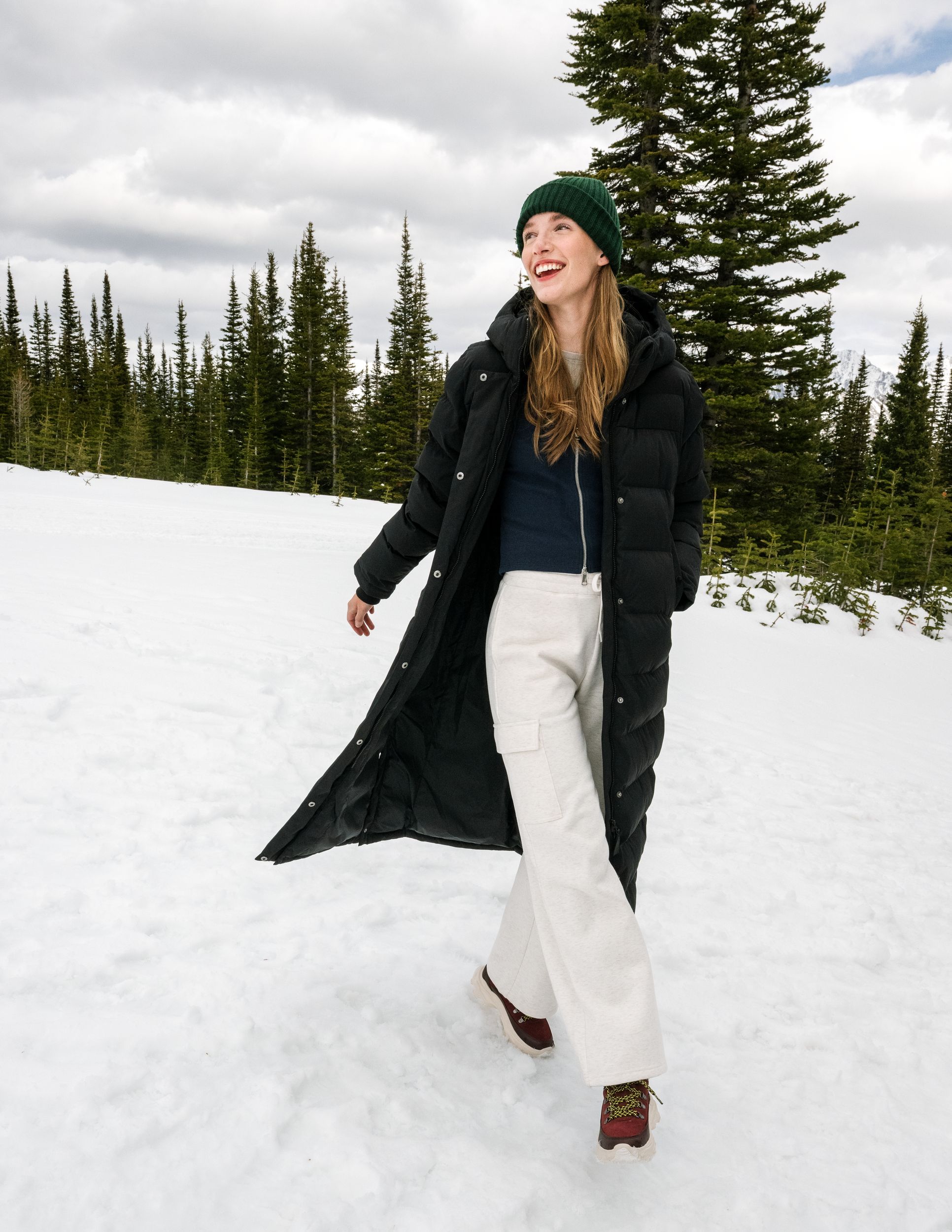 Ripzone Women's Sunday Xtra Long Puffer Jacket