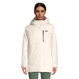 Helly Hansen Women's Snowplay Long Insulated Jacket Front_Flat