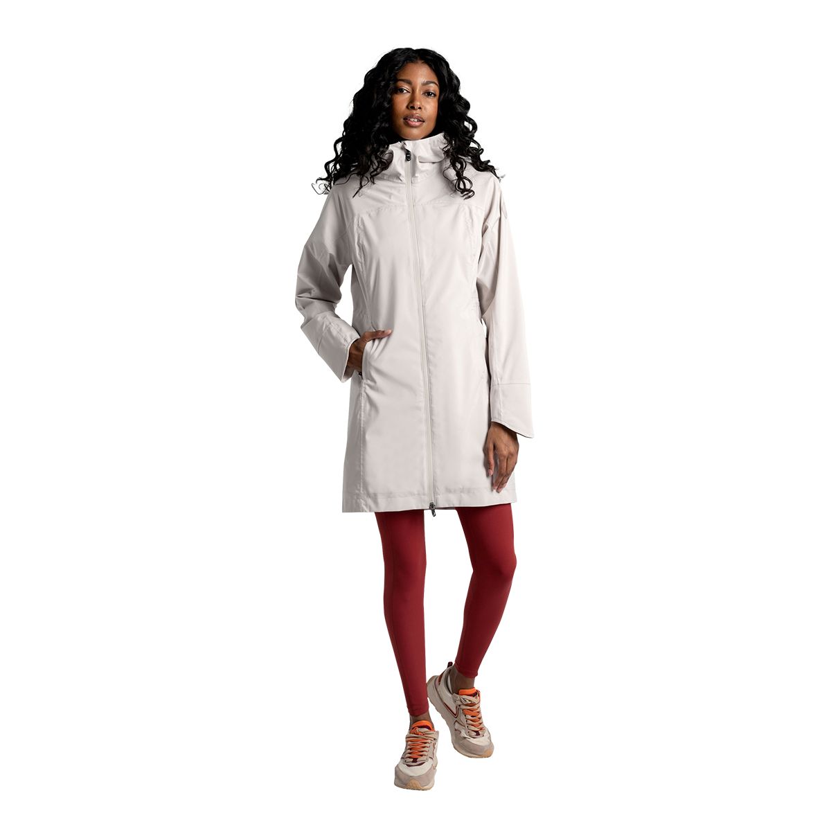 Lole Women's Element Long Rain Jacket
