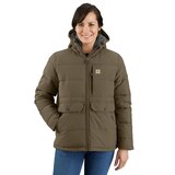 Carhartt Women's Montana Relaxed Fit Insulated Jacket Front_Flat