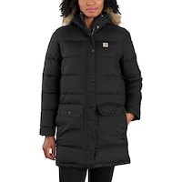 Carhartt Women's Montana Relaxed Fit Insulated Parka Front_Flat