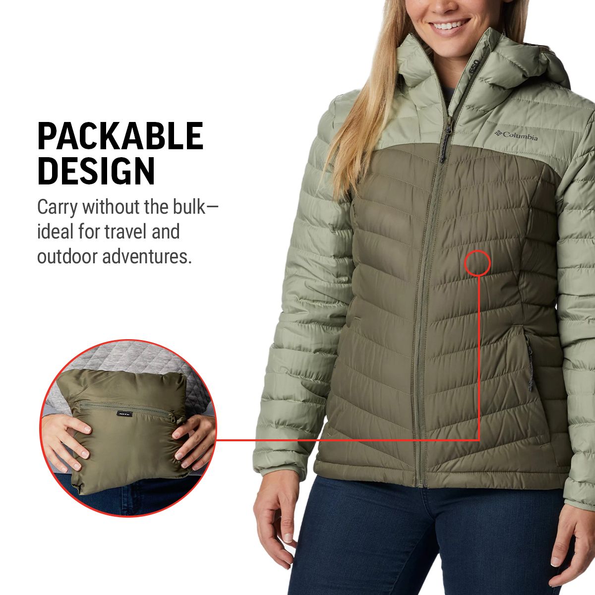 Columbia Women's Westridge Hooded Down Jacket