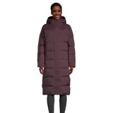 Columbia Women's Boundless Days Long Down Jacket Front_Flat