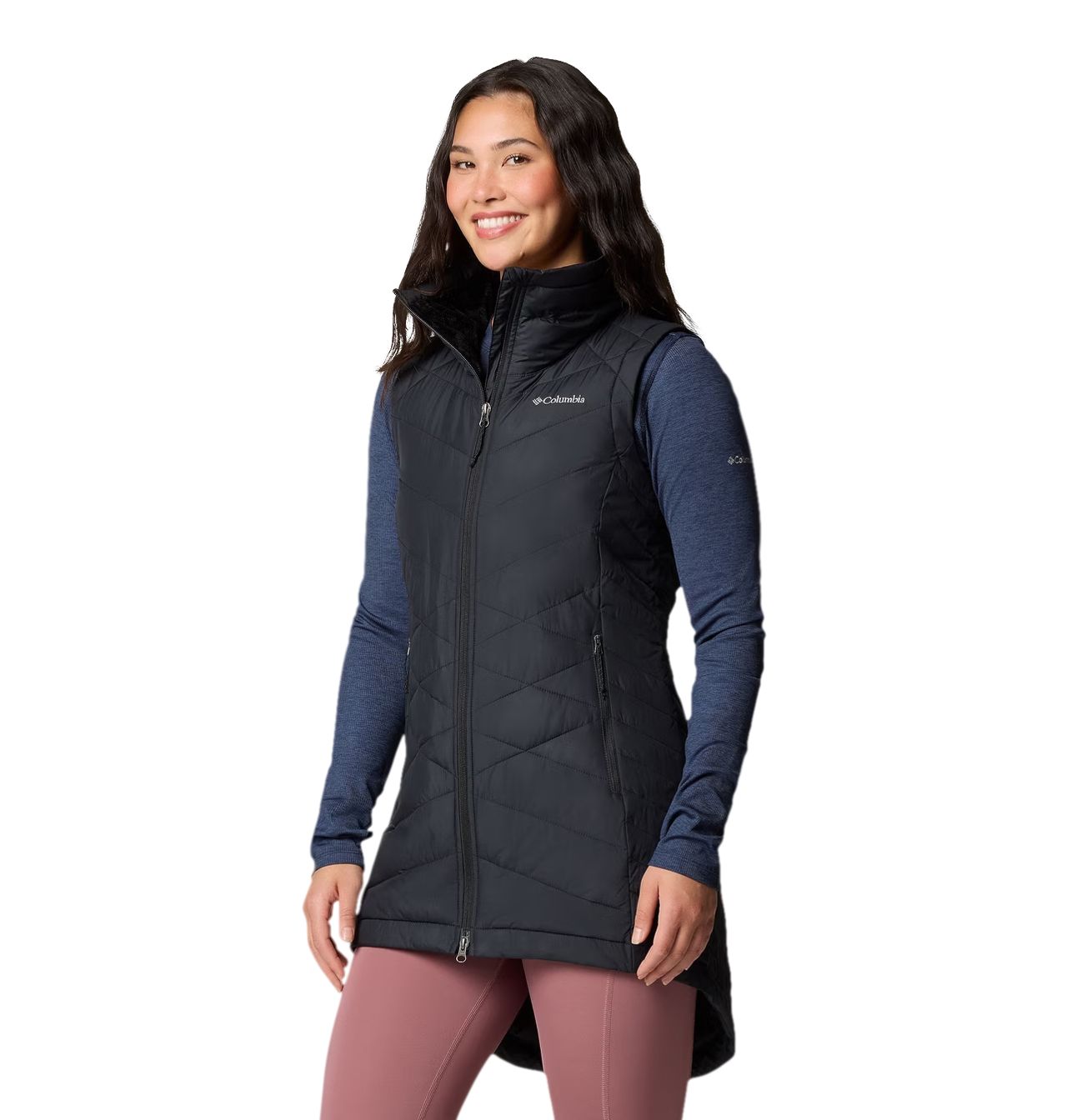 Columbia Women's Heavenly Insulated Long Puffer Vest
