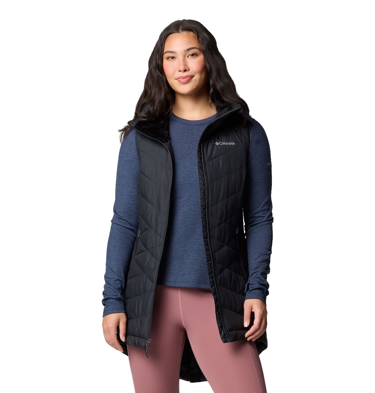 Columbia Women's Heavenly Insulated Long Puffer Vest