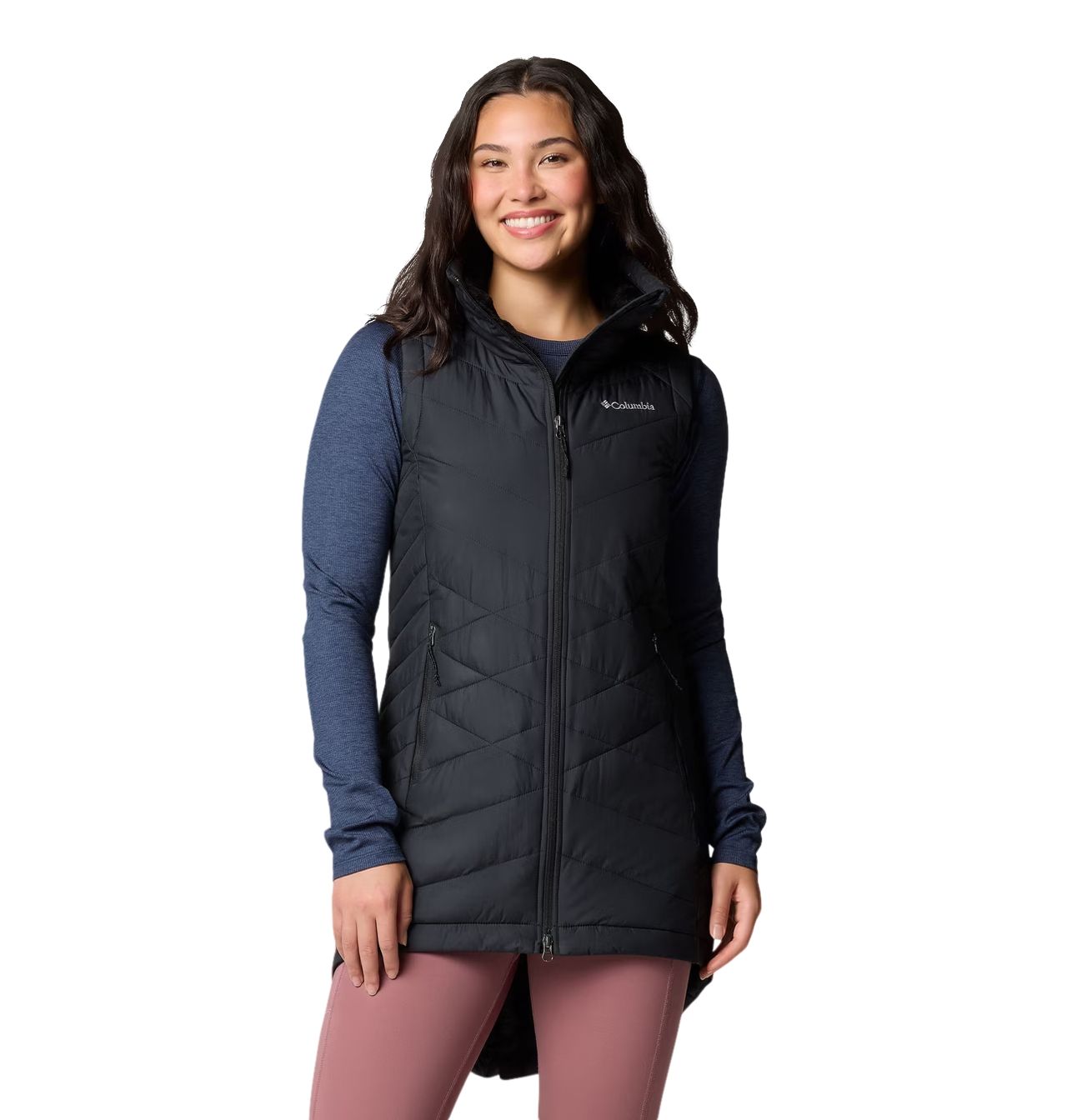 Columbia Women's Heavenly Insulated Long Puffer Vest