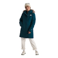 The North Face Women's Arctic Parka Front_Flat
