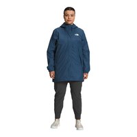 The North Face Women's Plus Size Antora Rain Hoodie Front_Flat