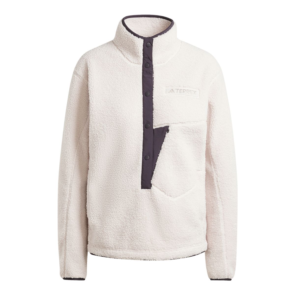 Adidas Women's Terrex XPLORIC High-Pile-Fleece Pullover