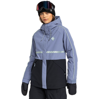 Roxy Women's Highridge Hoodie Insulated Jacket Front_Angled_Left