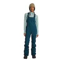 Burton Women's Avalon Stretch Bib Pants Front_Flat