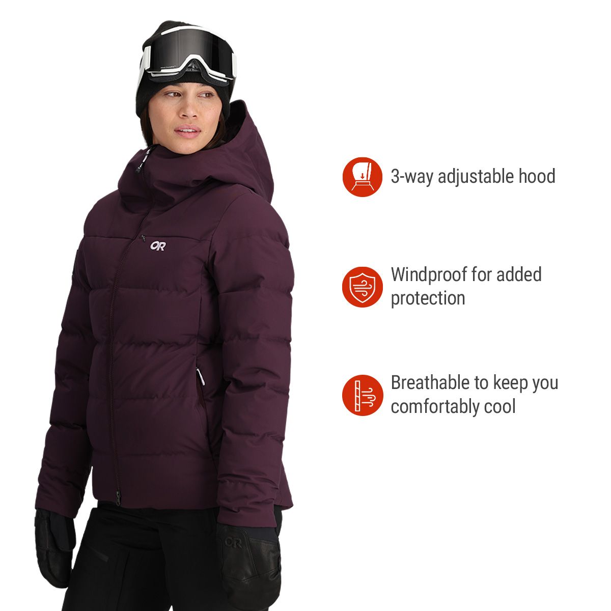 Outdoor Research Women's Snowcrew Down Jacket