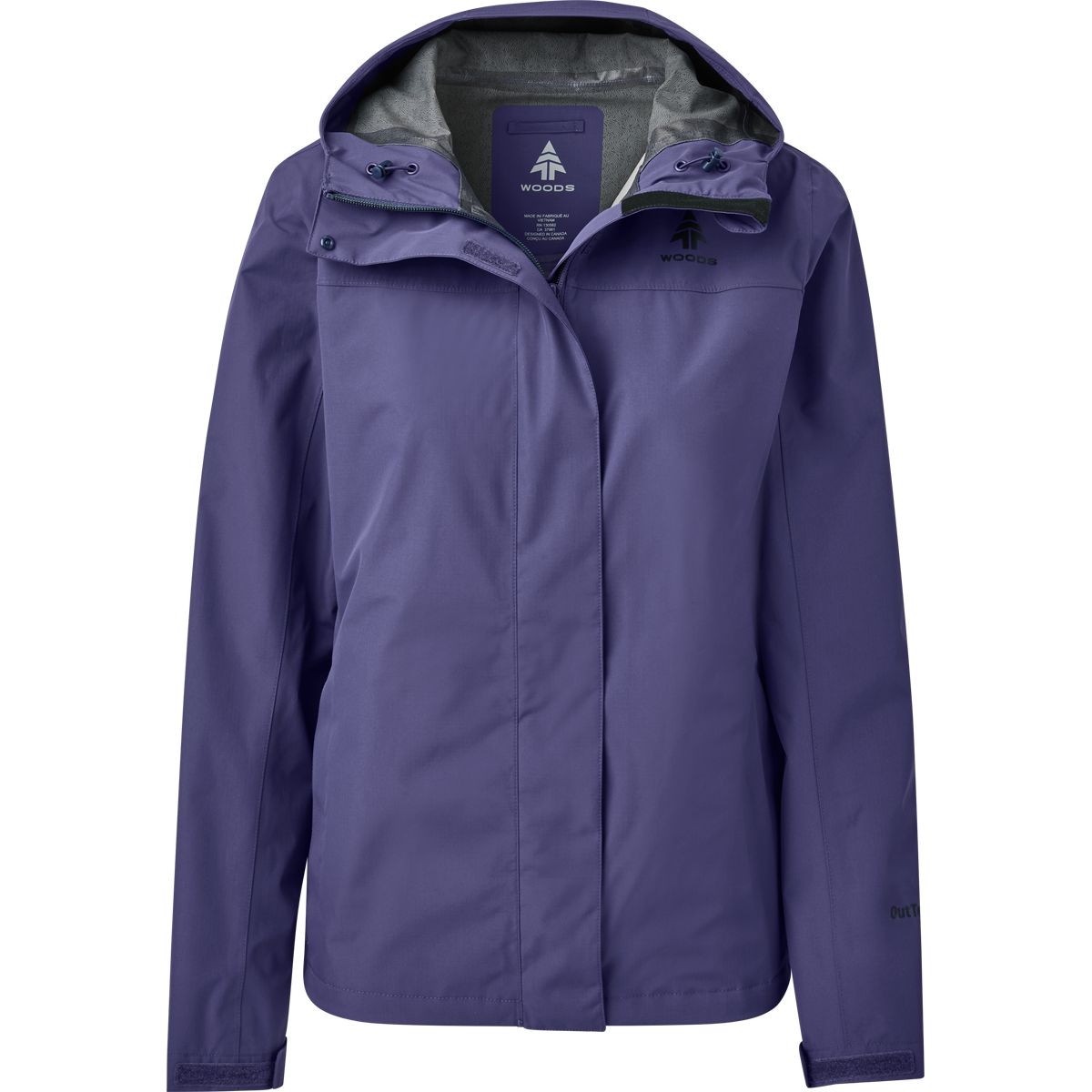 Woods Women's Tabor 2.5L Rain Jacket