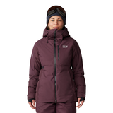Mountain Hardwear Women's Powder Maven Down Jacket Front_Flat