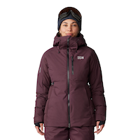 Mountain Hardwear Women's Powder Maven Down Jacket Front_Flat