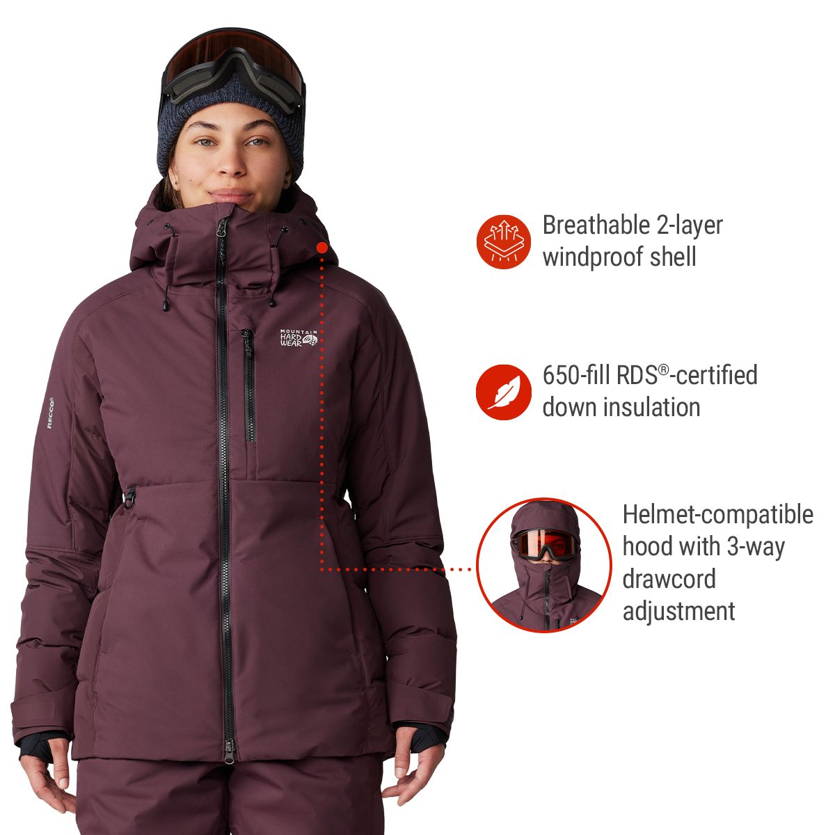 Mountain Hardwear Women's Powder Maven Down Jacket