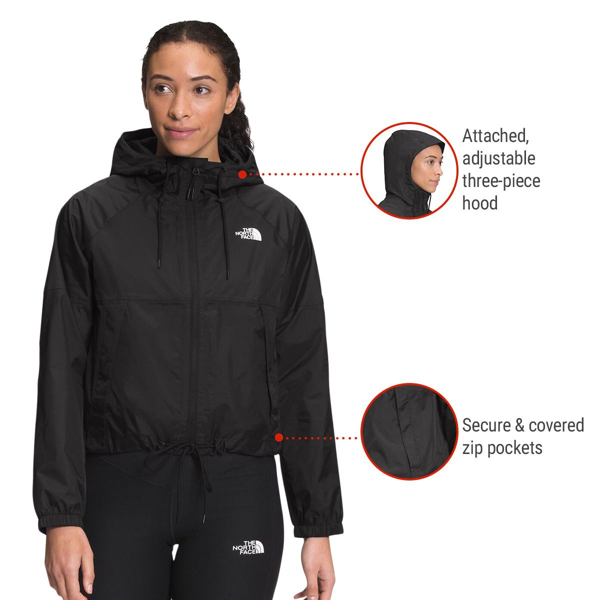 The North Face Women's Antora 2L Rain Hoodie