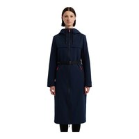 Hunter Women's Crown VLR Long Rain Jacket Front_Flat