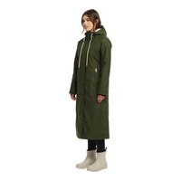 Hunter Women's Sammy RBR Long Rain Jacket Front_Three_Fourths_Angled_Left