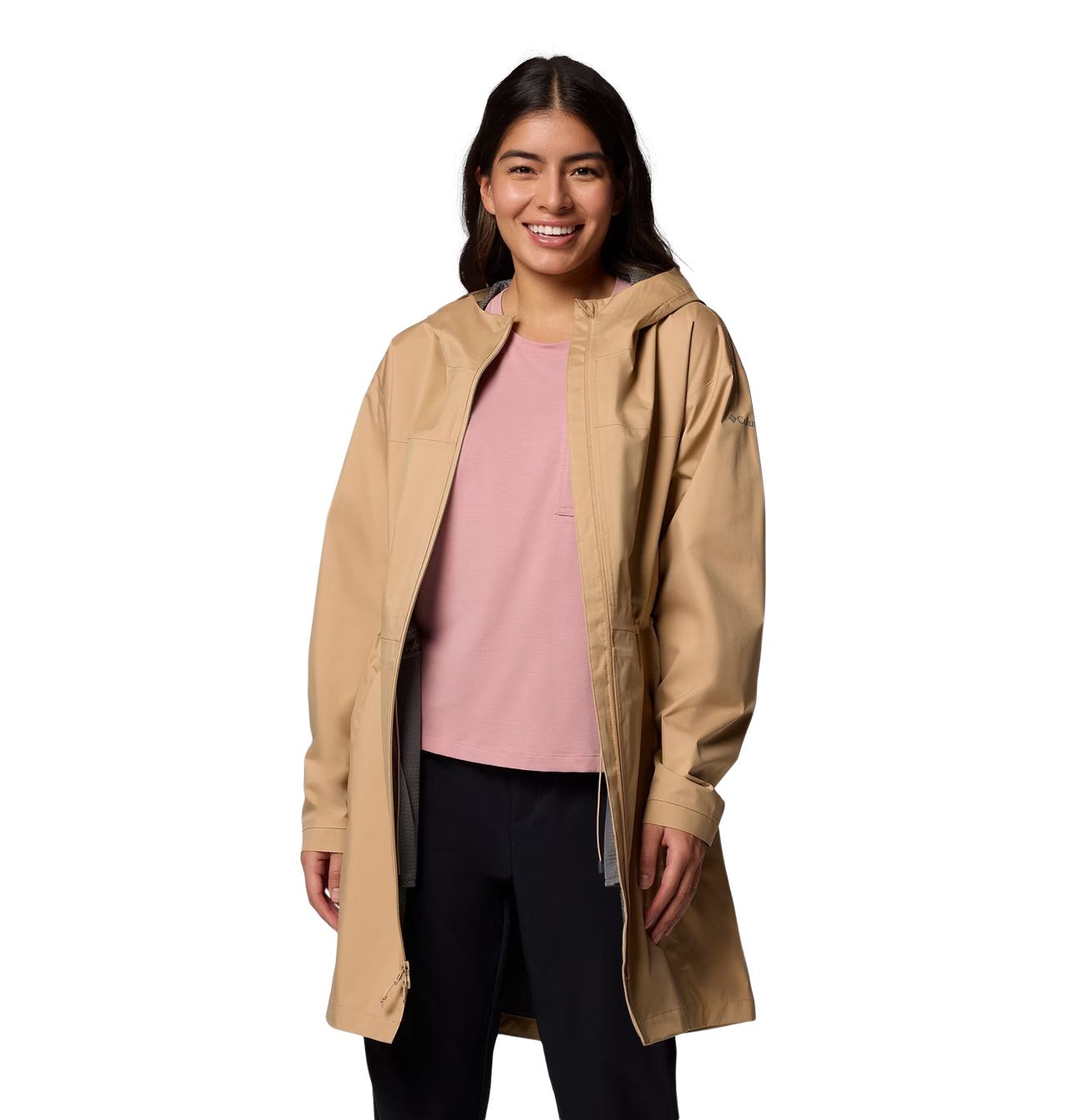 Columbia Women's Weekend Adventure Rain Long Jacket