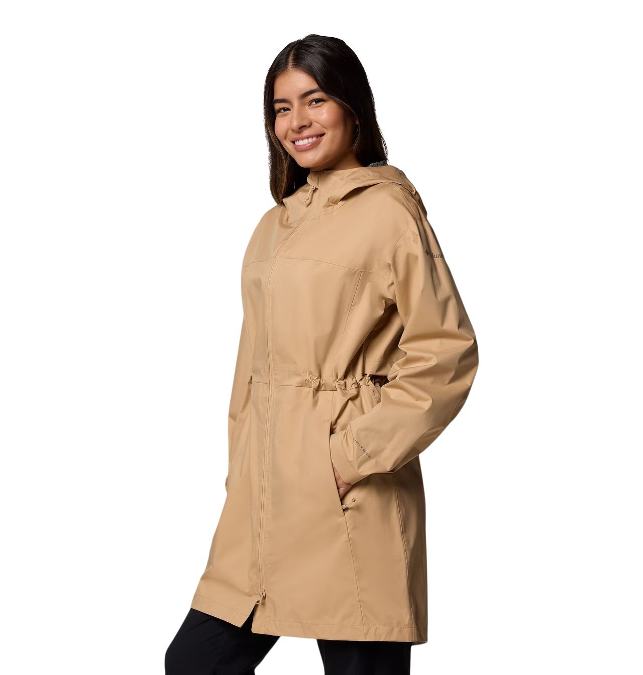 Columbia Women's Weekend Adventure Rain Long Jacket