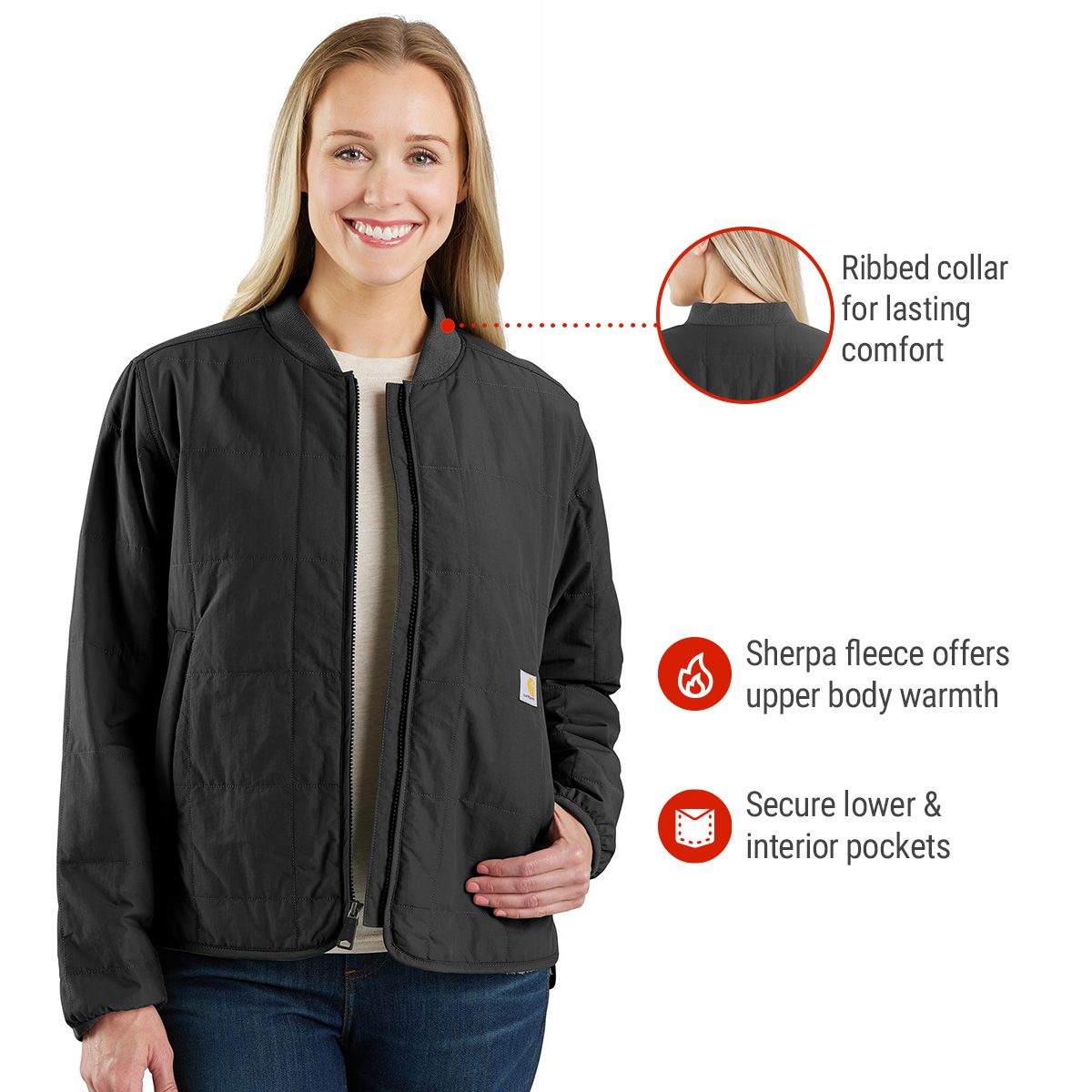 Carhartt Women's Rain Defender® Insulated Jacket