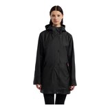 Hunter Women's Acacia Rubber Rain Jacket Front_Flat