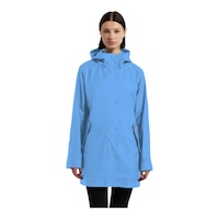 Hunter Women's Acacia Rubber Rain Jacket Front_Flat