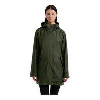 Hunter Women's Acacia Rubber Rain Jacket Front_Flat