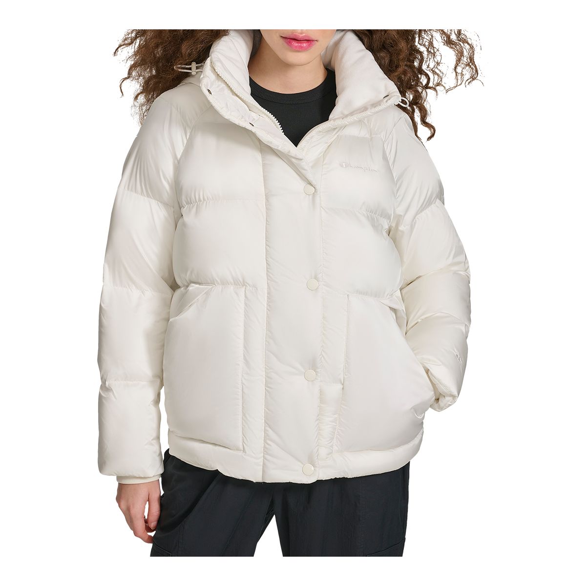 SportChek has Champion Women's Puffer Hoodie