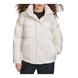 Champion Women's Puffer Hoodie Front_Flat