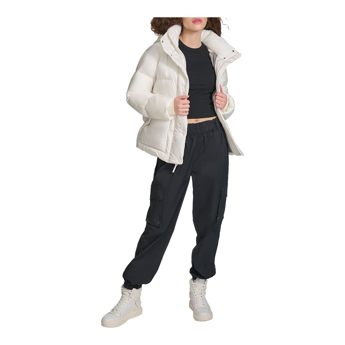 Champion Women's Puffer Hoodie