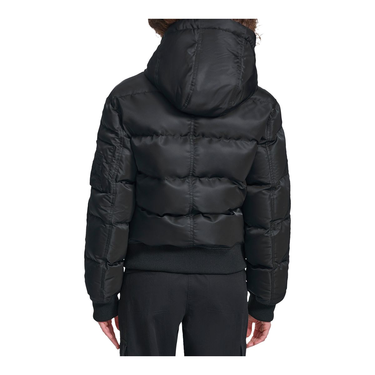 Champion Women's Puffer Bomber Jacket
