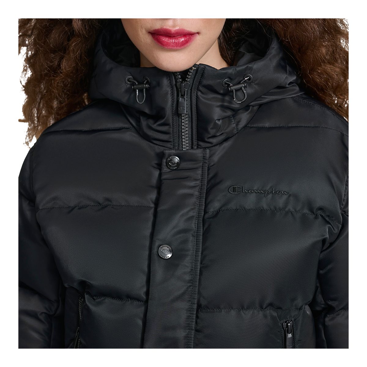 Champion Women's Puffer Bomber Jacket