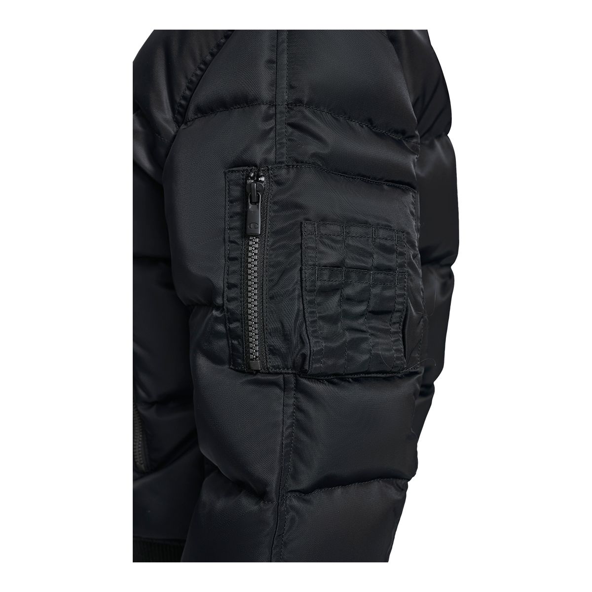 Champion Women's Puffer Bomber Jacket