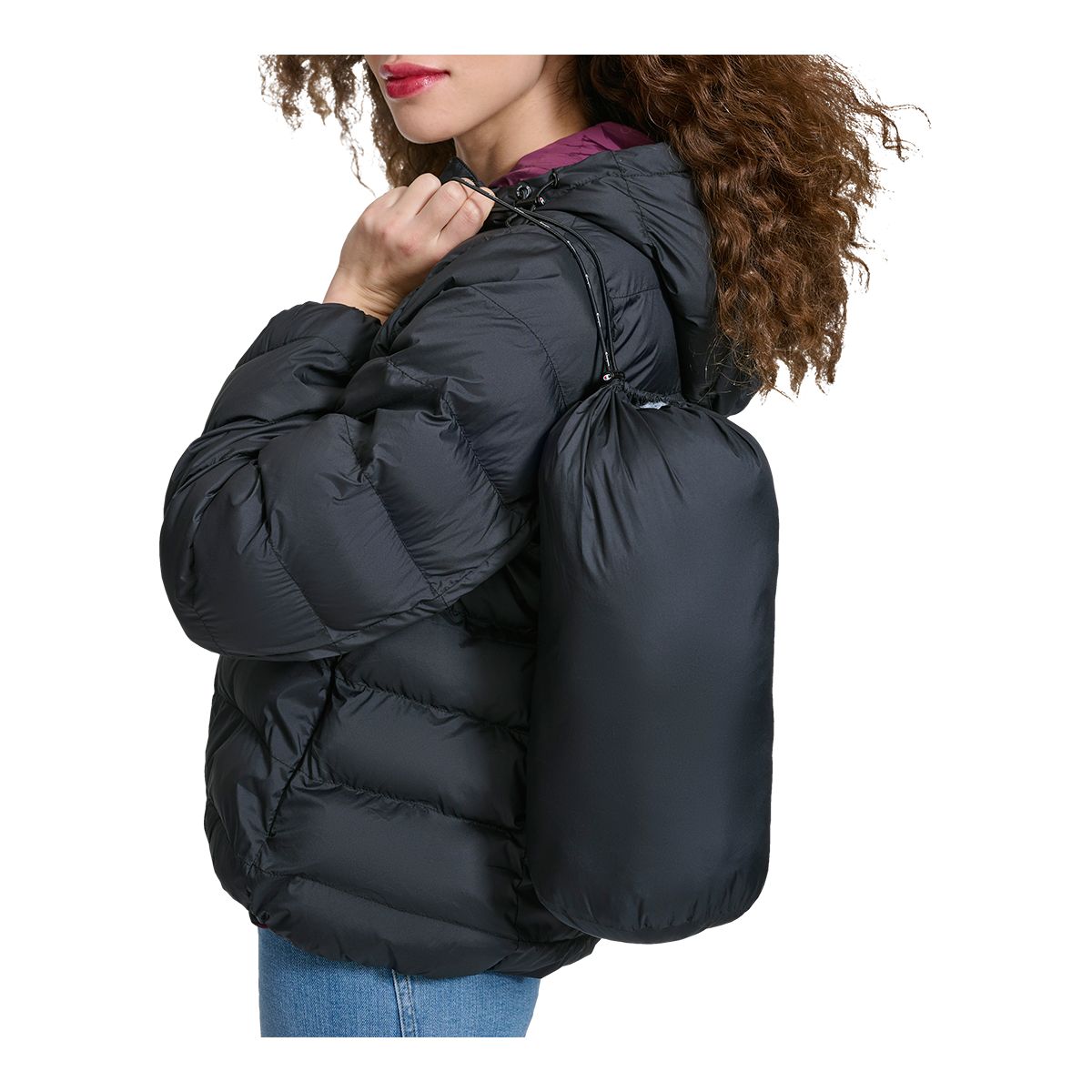 Champion Women's Quilted Insulated Hooded Jacket