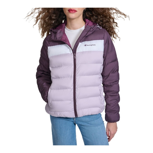 Champion Women's Quilted Insulated Hooded Jacket