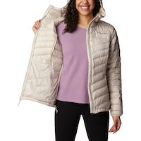Columbia Women's Westridge™ Down Hooded Women's Down Jacket Front_Flat